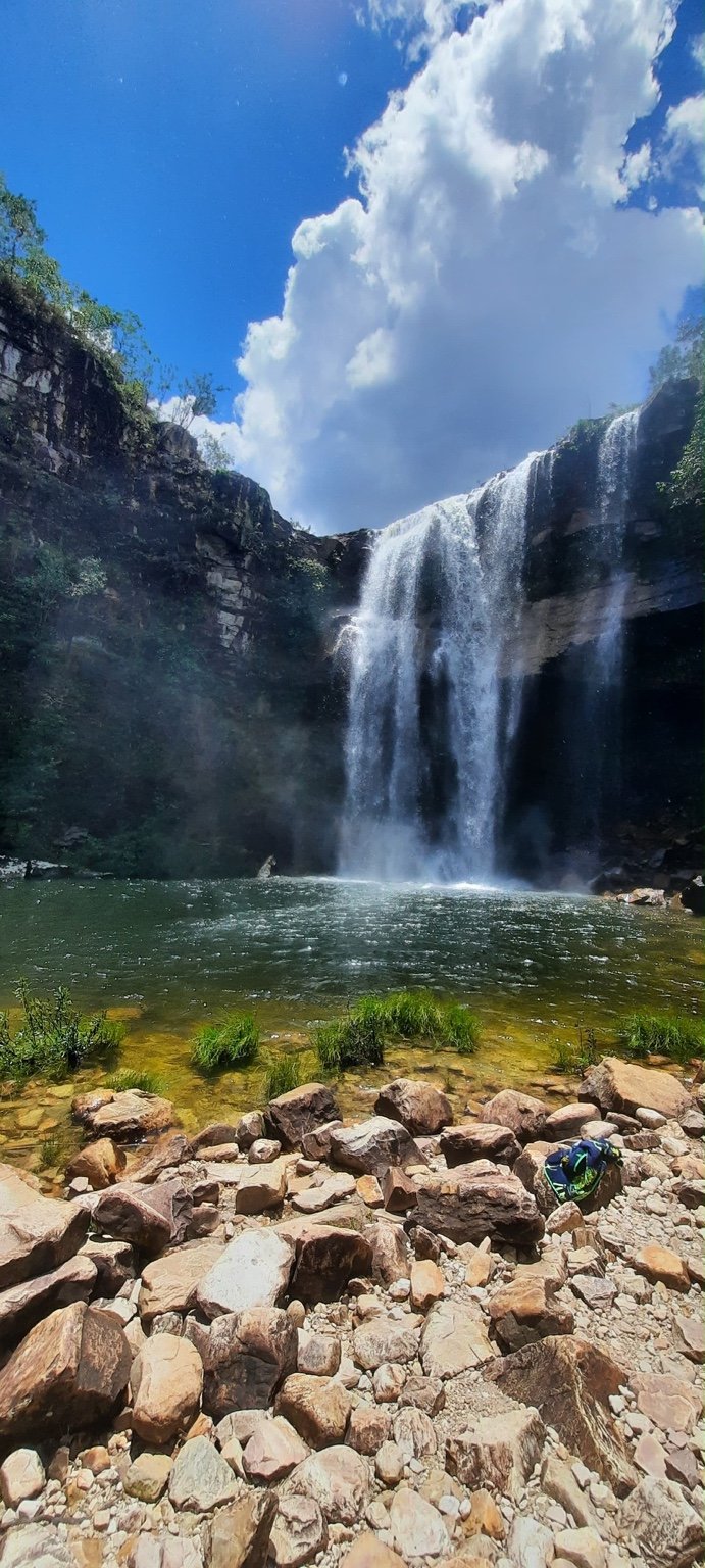 Cachoeira Cordovil na época cheia